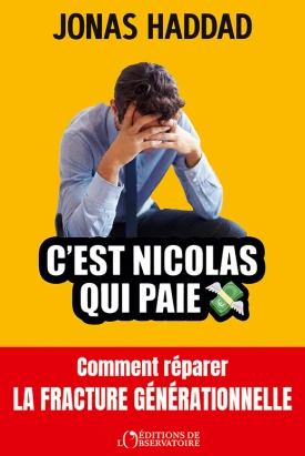 Couverture : C’est Nicolas qui paie !, Jonas Haddad