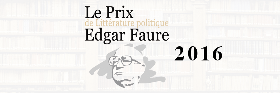 prix edgar faure 2016